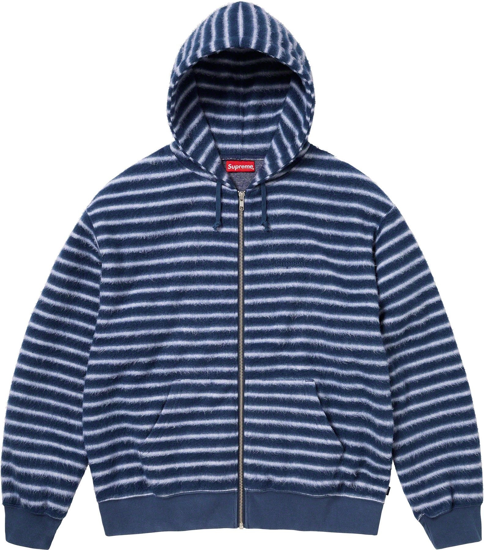 Brushed Zip Up Hooded Sweatshirt view 5